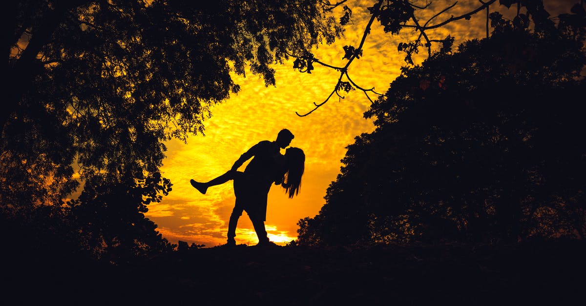 Was the release date of Dark season 2 preplanned? - Full body of alluring couple dancing in embrace in bushy forest with lush foliage in vivid yellow cloudy sunset