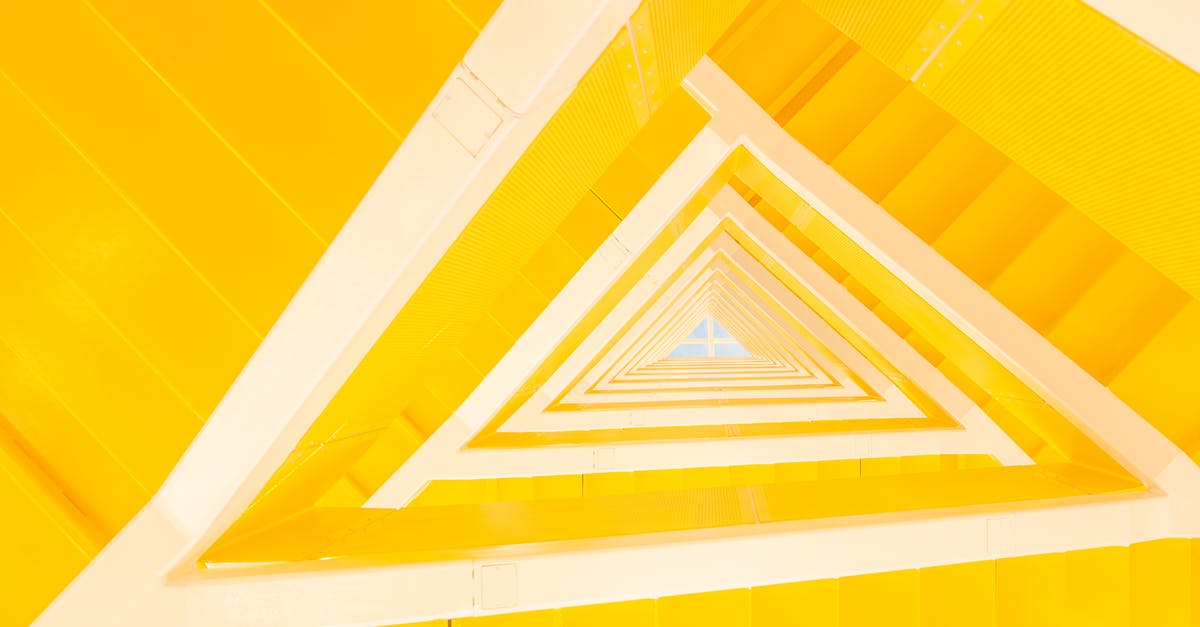 Was this line from 24 scripted? - Yellow geometric staircase in contemporary apartment