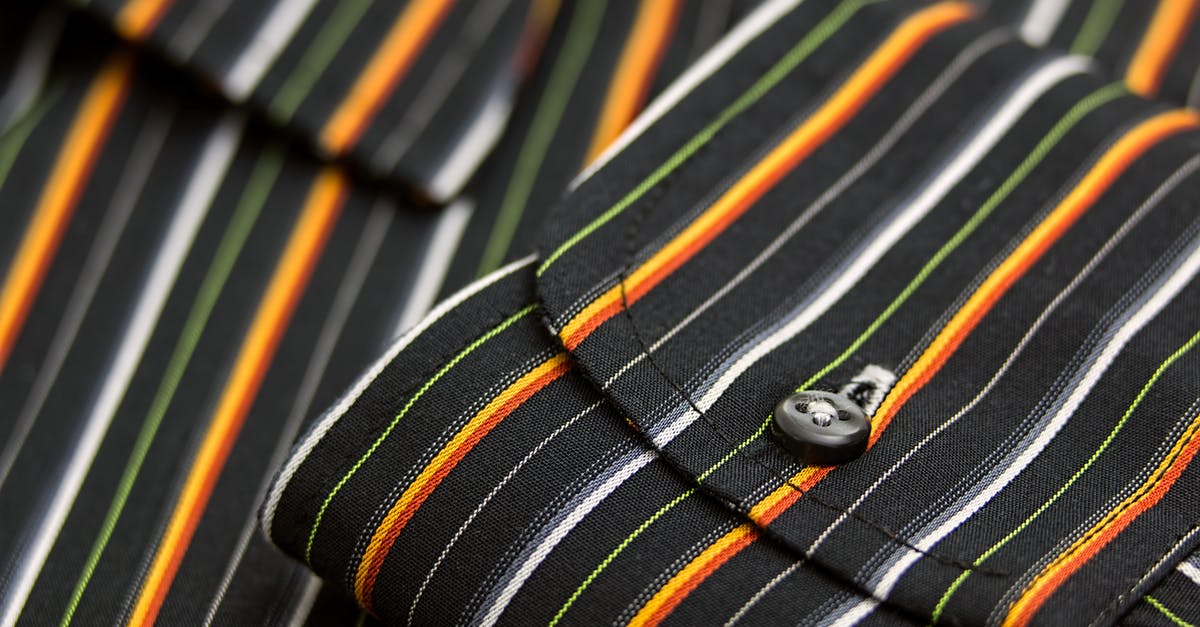 What's about the shirt collars in Goodfellas (1990) and Casino (1995)? - Black White Green Yellow and Orange Pinstripe Pocket