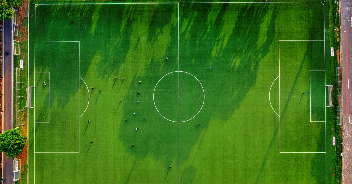 What's the goal of Adam and Claudia? - Bird's Eye View Of A Soccer Field