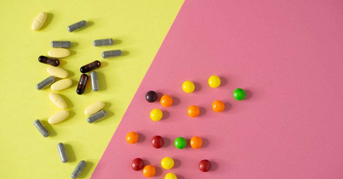 What are the green pills in The Queen's Gambit? - Assortment of Pills on Yellow and Pink Surface