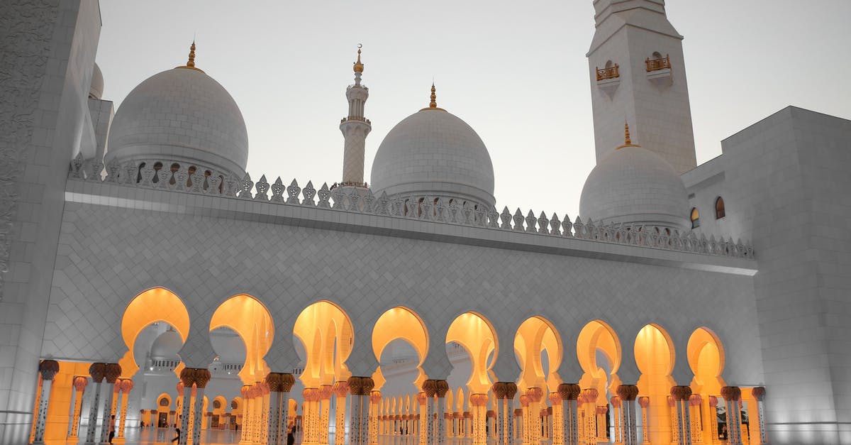 What are the towers on Tatooine? - Photo Of Grand Mosque During Dawn 