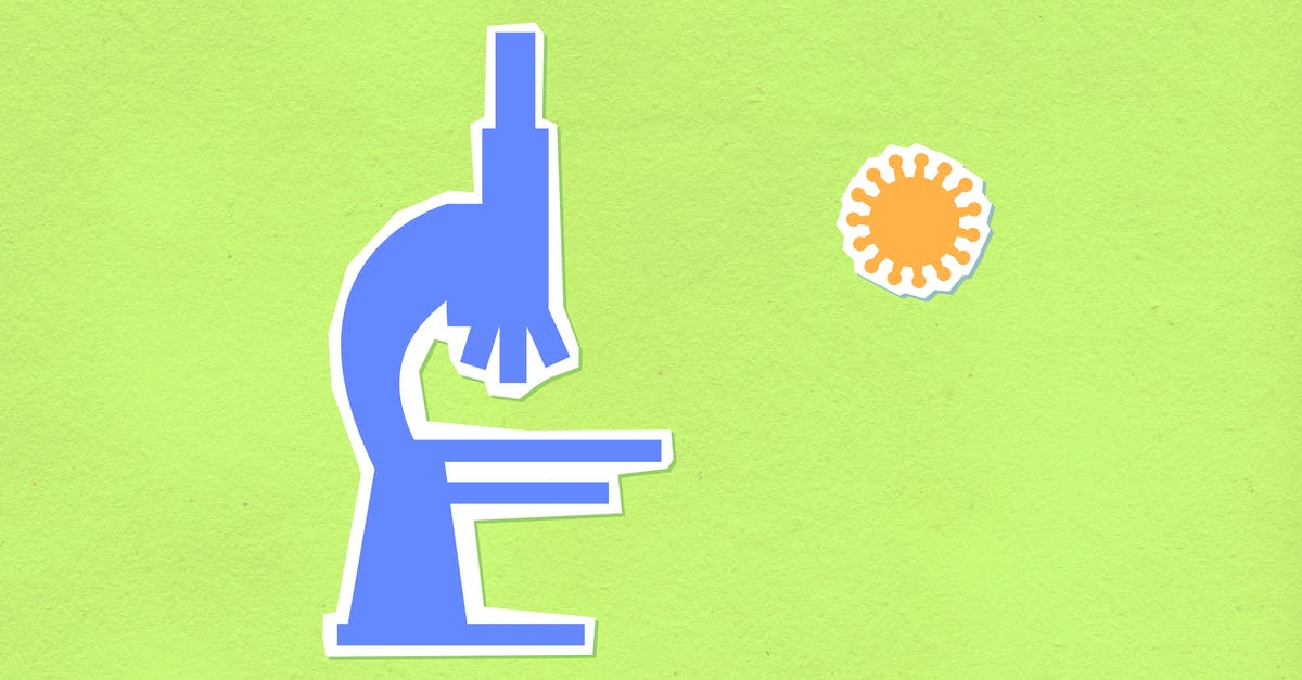 What did agent Patterson study to have those skills? [closed] - Decorative cardboard illustration of microscope with virus on green background