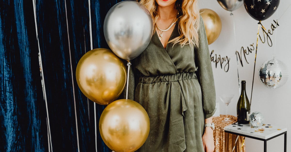 What did Charlie's aunt do? - Woman in Gray Long Sleeve Dress Holding Gold Balloons