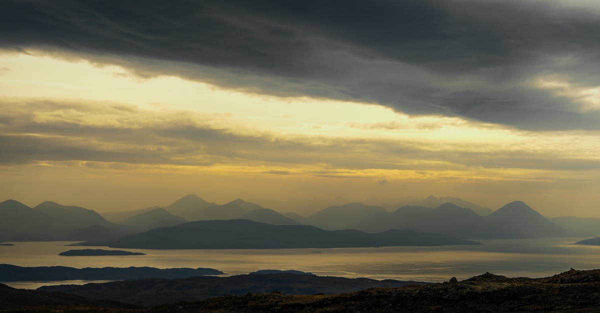 What did collapsing islands signify in "Inside Out"? - Isle of Skye from Applecross