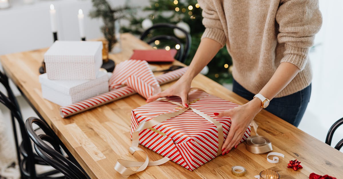 What did the gifts signify? - Woman Packing Christmas Presents on Table