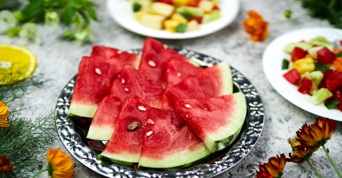 What do the spear and watermelon jokes in "Airplane!" mean? - Sliced Watermelon on White Ceramic Plate