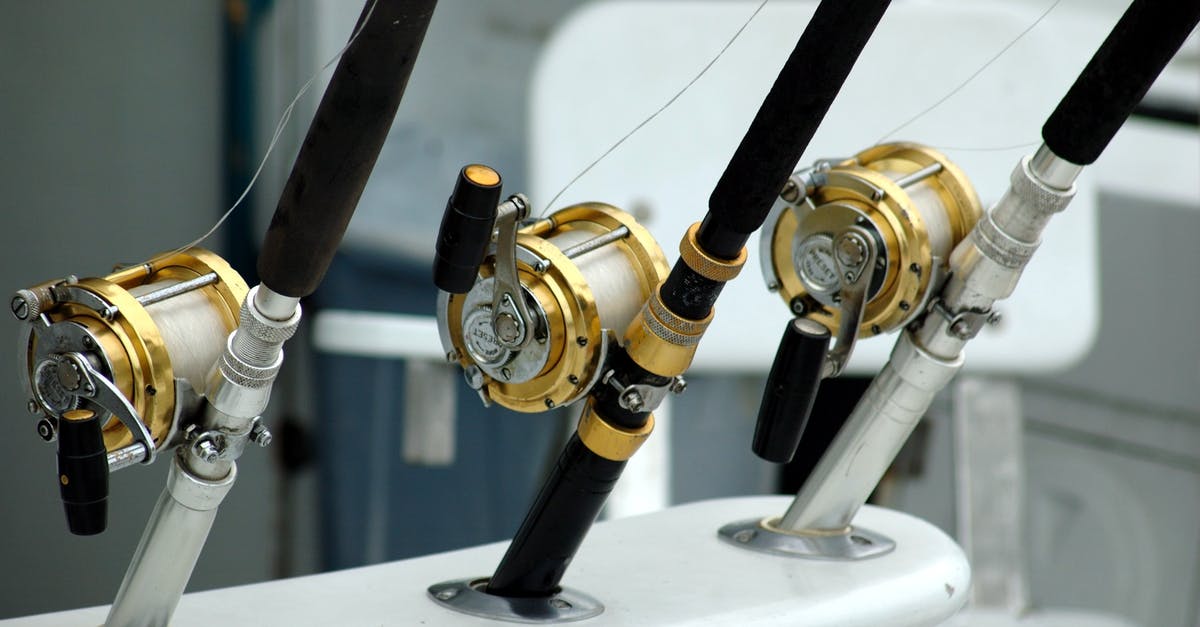 What does Allen's line about the floatation device mean? - 3 Lined Brass and Black Fishing Reel