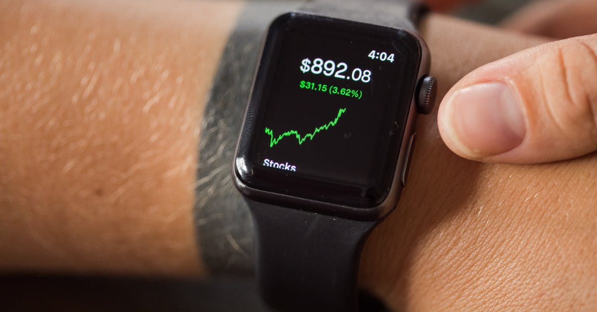 What does Taylor Mason mean by predicting delta of a stock? [closed] - Close-up of a Smartwatch with a Graph