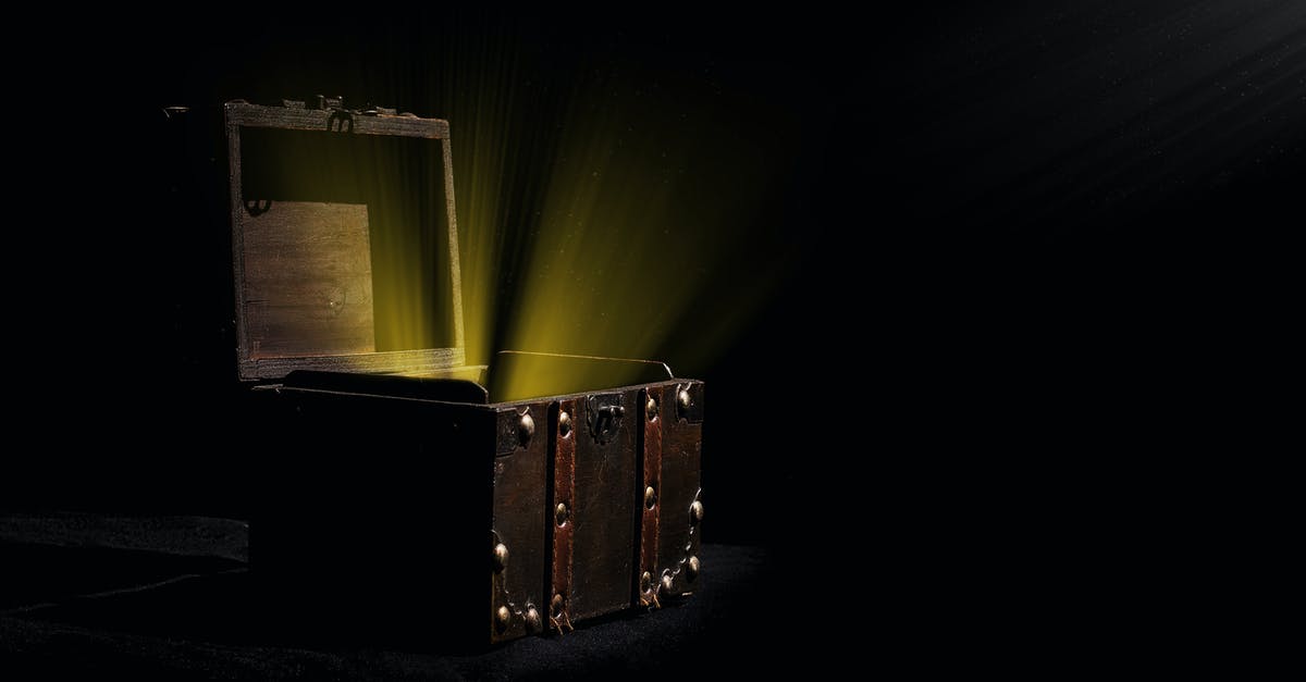 What does the wooden box scene signify? - Light Inside Chest Box