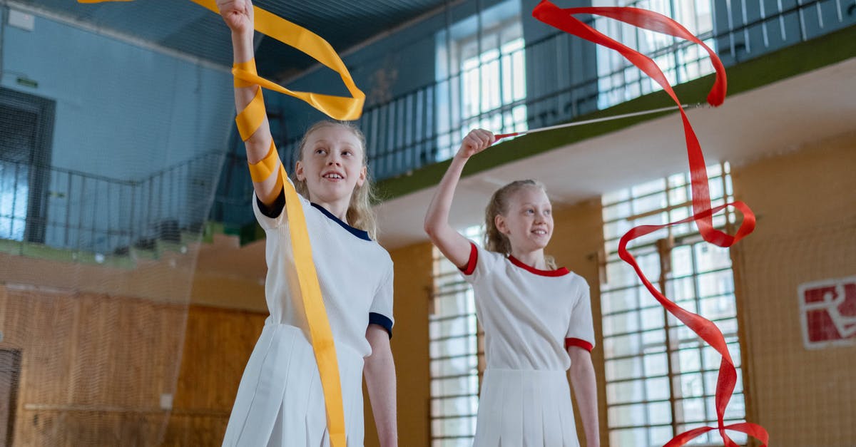 What doubts does Sisters Aloysius have? - Two Girls Having Fun Practicing Rhythmic Gymnastics