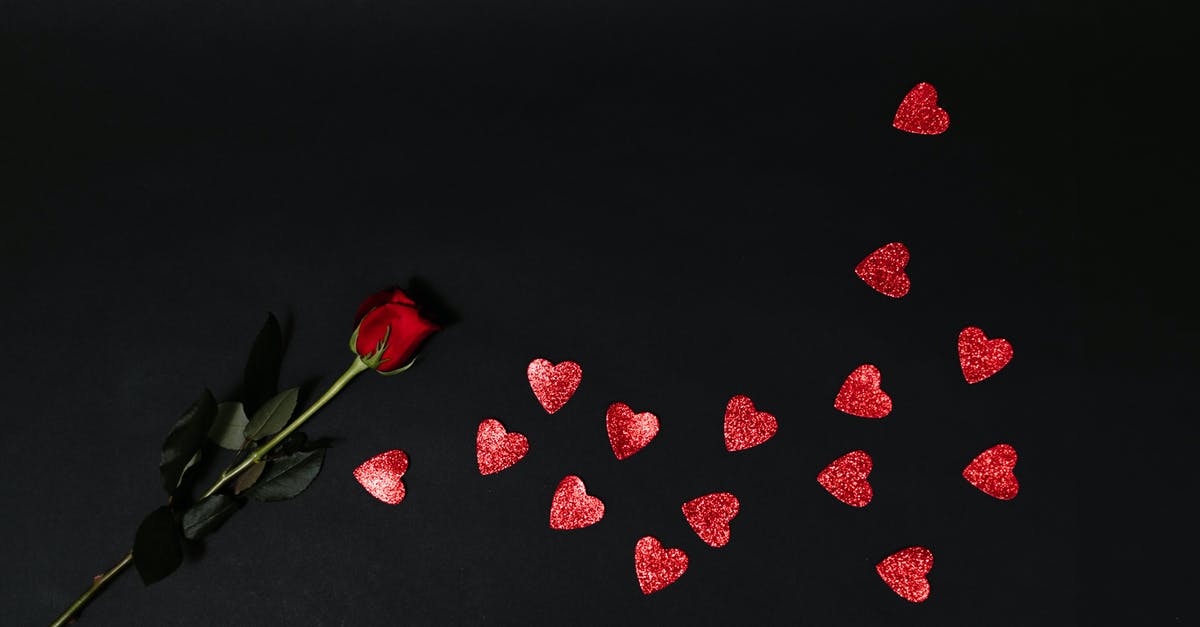 What happened to Daniel Jackson's allergies? - Red Rose and Red Heart Shapes on Black Surface