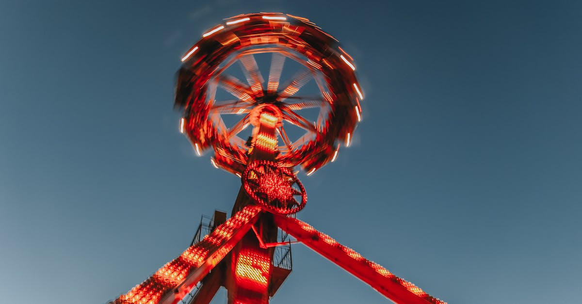 What happened to spinning wheels which were burned? - Carnival Ride in Motion