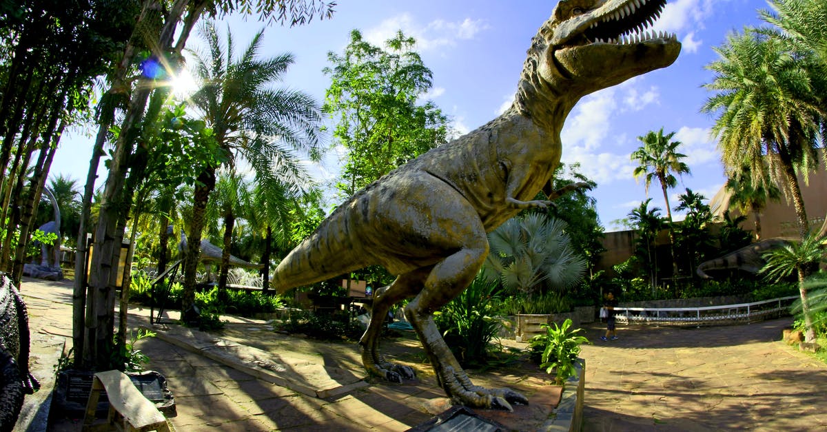 What happened to the dinosaurs from Jurassic Park? - Dinosaur Statue