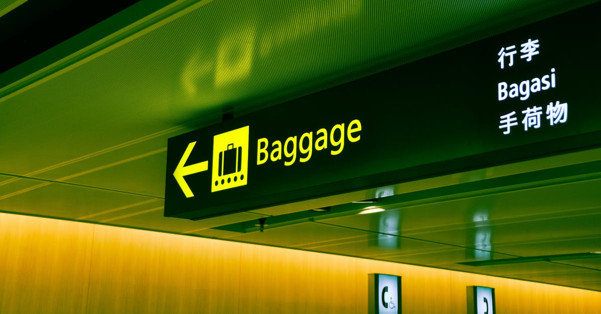 What happened to the Federation Universal Translator Technology? - Close-up Photo of Baggage Sign