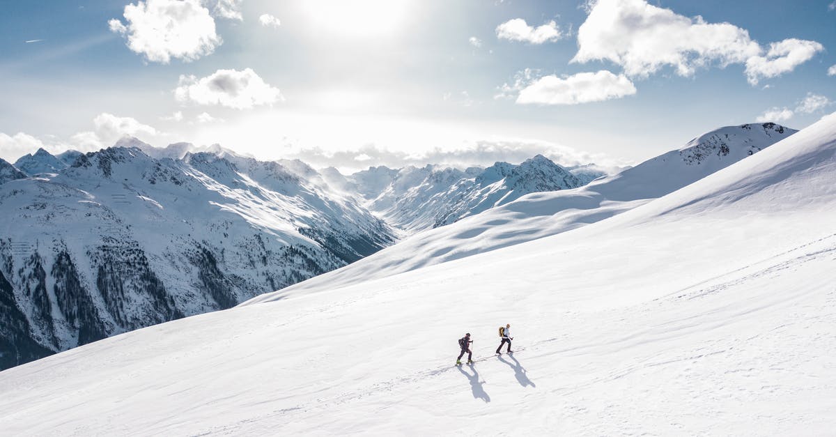 What happened to the humans in Ice Age? - Two Man Hiking on Snow Mountain