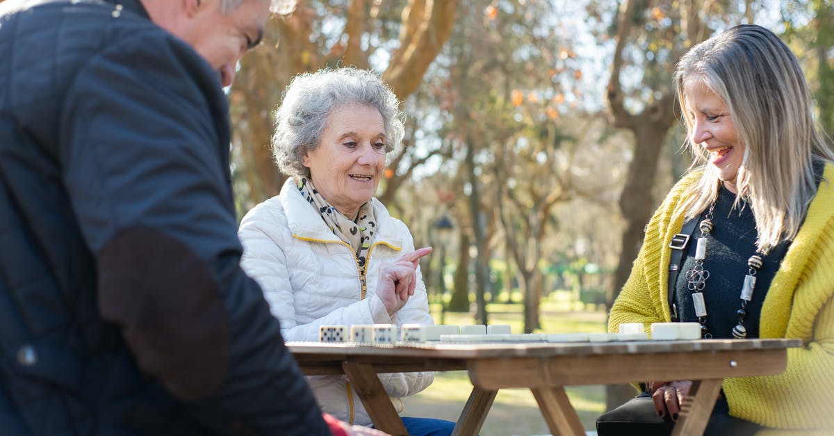 What happens to the Jumanji game module? - Elderly People Playing Dominoes