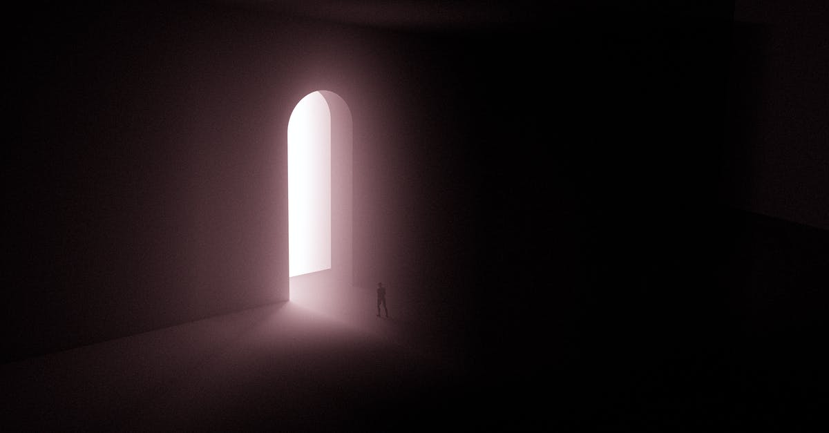What happens to Tom in Enter Nowhere? - Silhouette of Person Standing Near A Doorway With Bright Light 