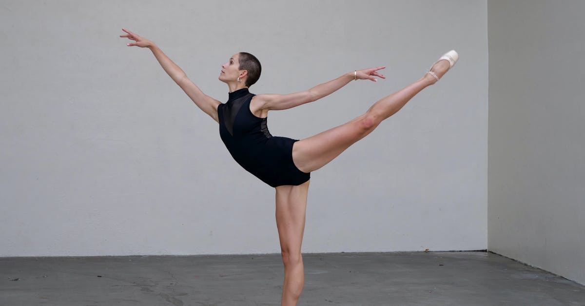 What inspired Elaine's dance moves? - Focused ballerina training in studio