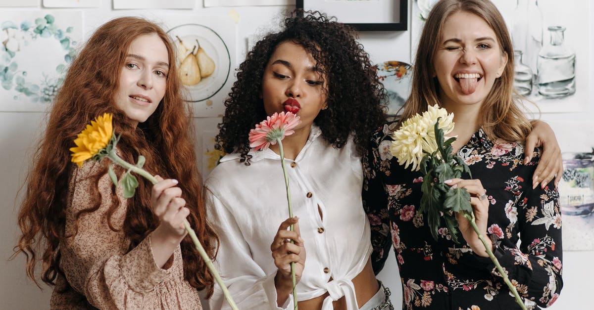 What is Mrs Healy drawing on the wall? - 3 Women Holding Flowers