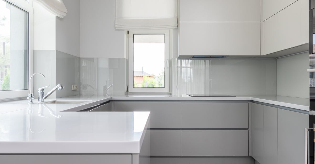 What is new Thor's form? - Contemporary kitchen with minimal white interior