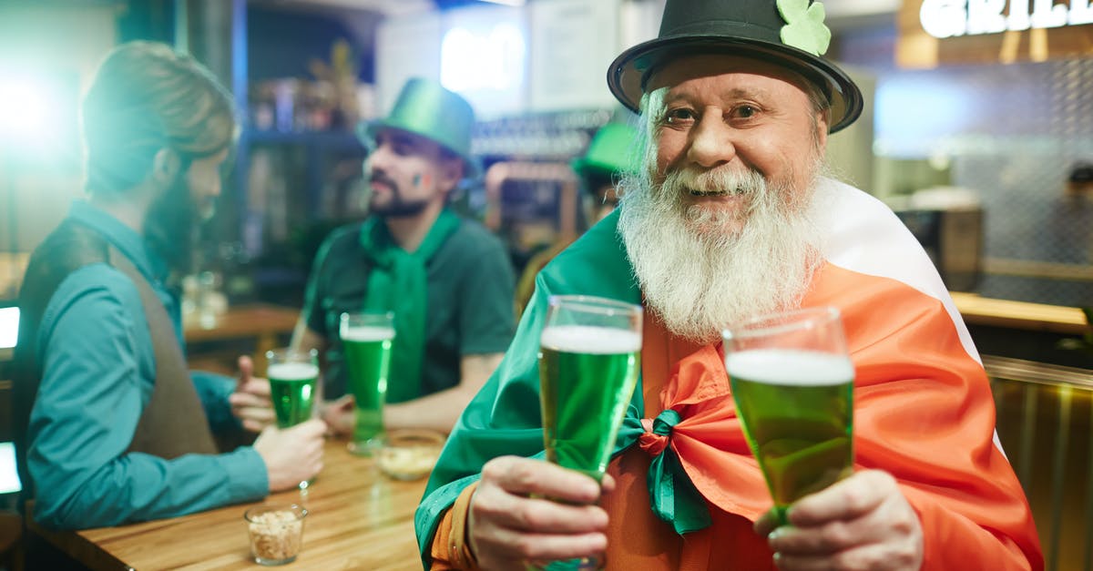 What is Patrick Jane's 'foolproof line'? - Senior Man Celebrating Saint Patricks Day