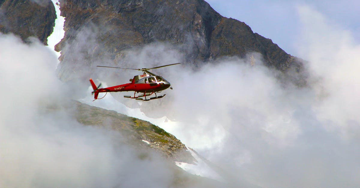 What is so special about the Flying V in ice hockey? - Red Helicopter on Top of Foggy Mountain
