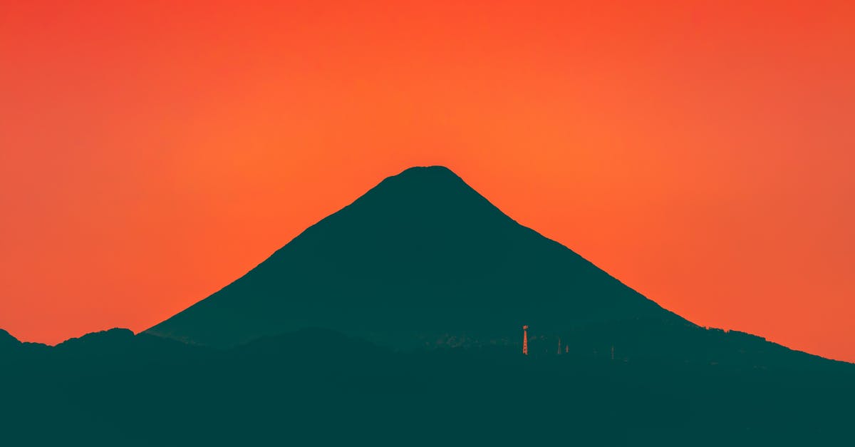 What is the explanation to the ending of the Japanese movie Suicide Club? - Silhouette of Mountain during Sunset