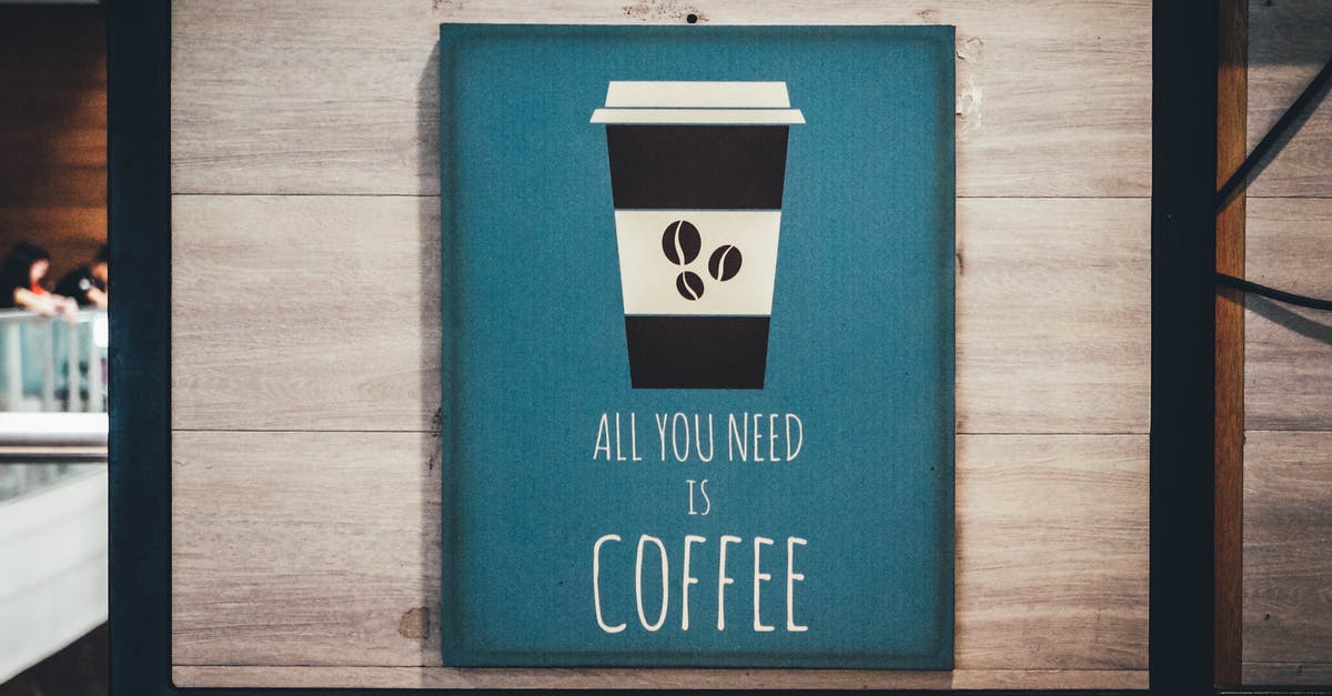 What is the importance of the coffee cup in the poster of Awe? - All You Need Is Coffee Wall Decor