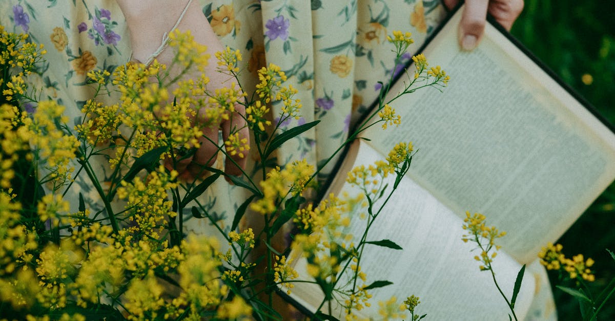 What is the intended meaning behind the ending of Take This Waltz? - Open Book in Woman Hands Behind Yellow Wild Flowers