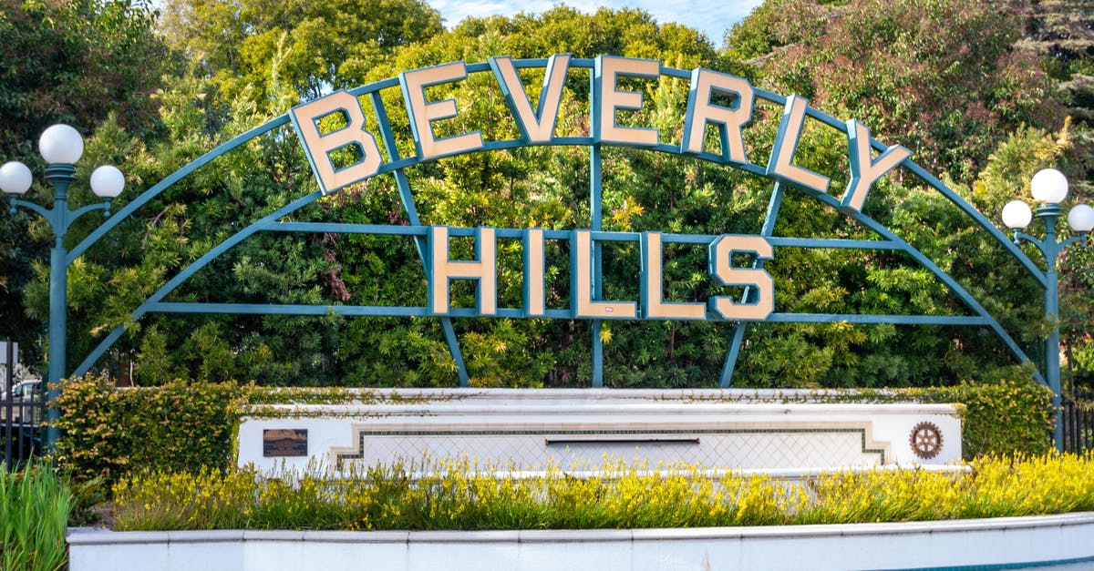 What is the meaning of Kenny words in this scene? - Beverly Hills Sign