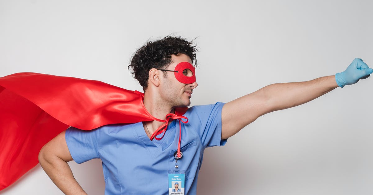 What is the name of this medical practice? - Brave doctor in flying superhero cape with fist stretched