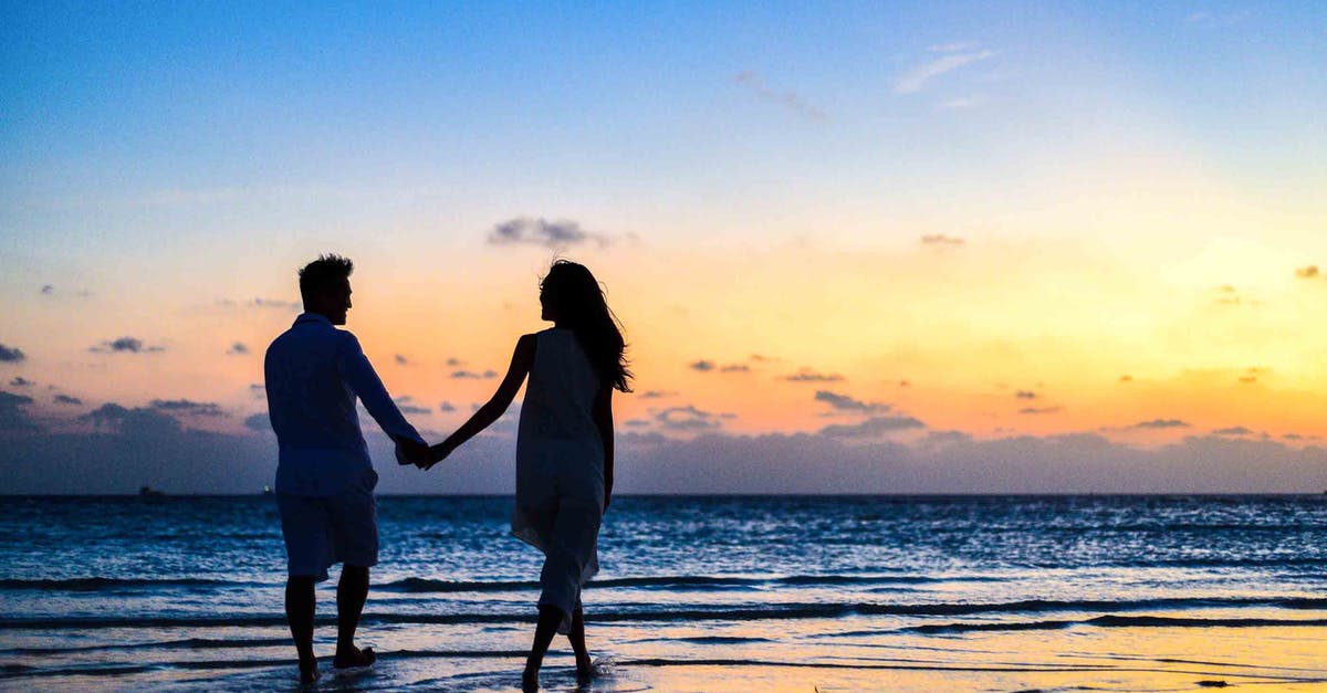 What is the reference in Jerry Seinfeld 'The Kiss Hello'? - Man and Woman Holding Hands Walking on Seashore during Sunrise