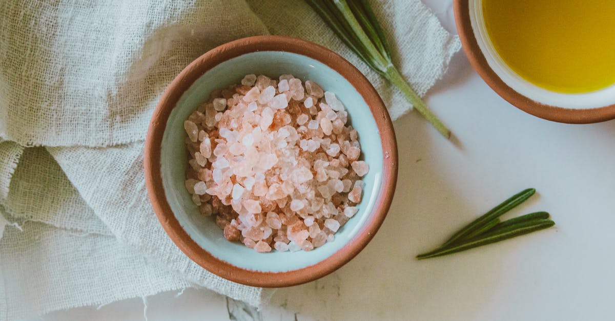 What is the significance of Salt ending? - Brown Ceramic Bowl With Rice