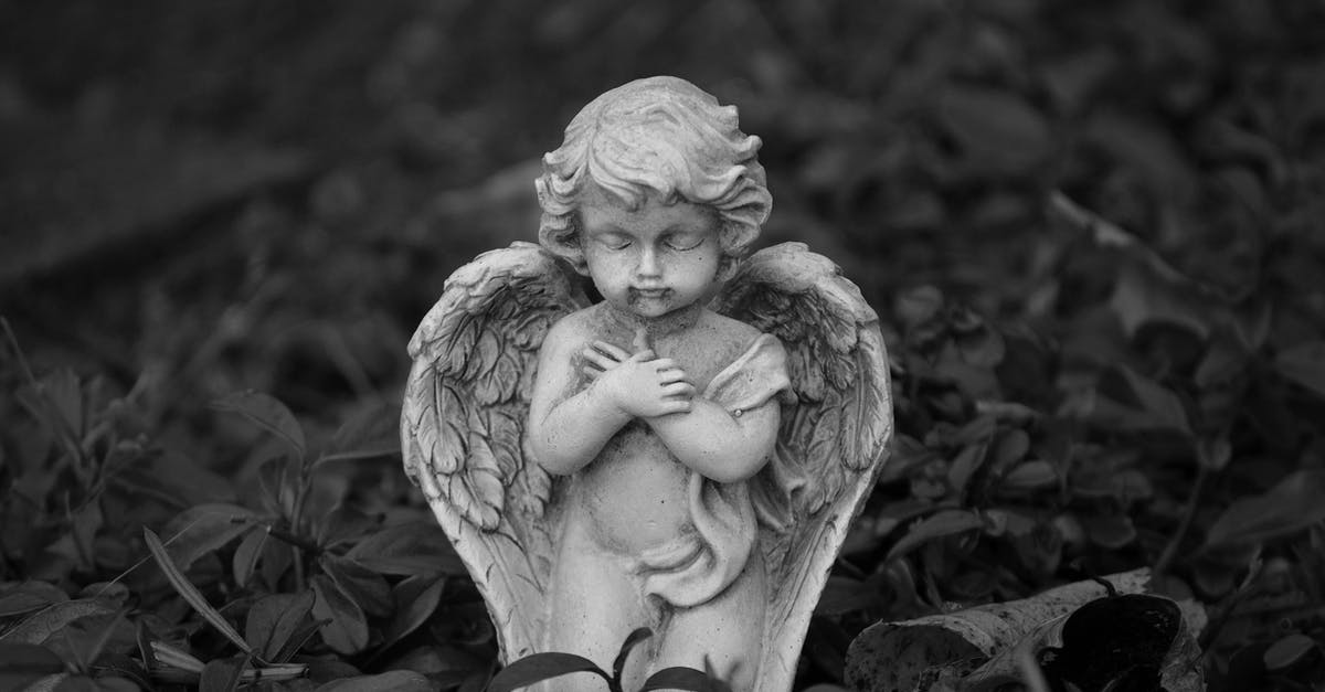 What is the significance of the statue given to Hank? - Grayscale Photo of Angel Statue