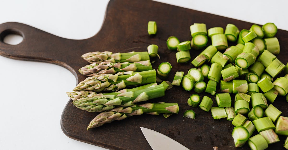 What is the term for a cut from one close-up object to another absurdly similar close-up object? [duplicate] - Bunch of asparagus and knife on cutting board