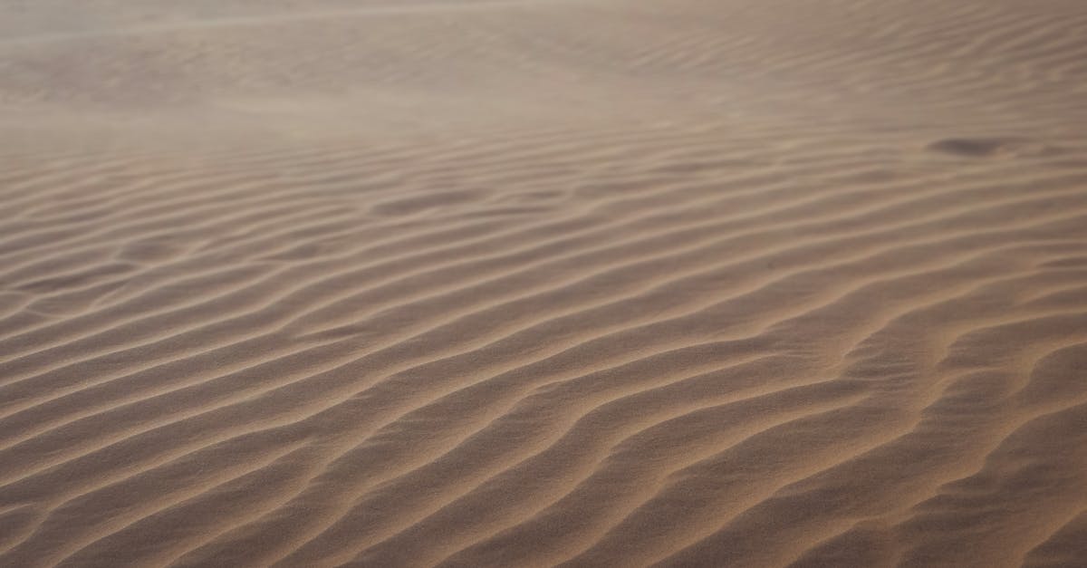 What is the term for wide angle shots shown in Kriti? - Brown Sand With Water