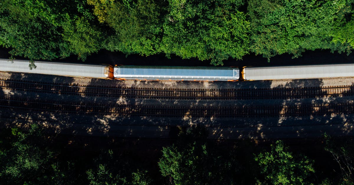 What is the top speed of the Flash? - Top View Photo of Train Surrounded by Trees