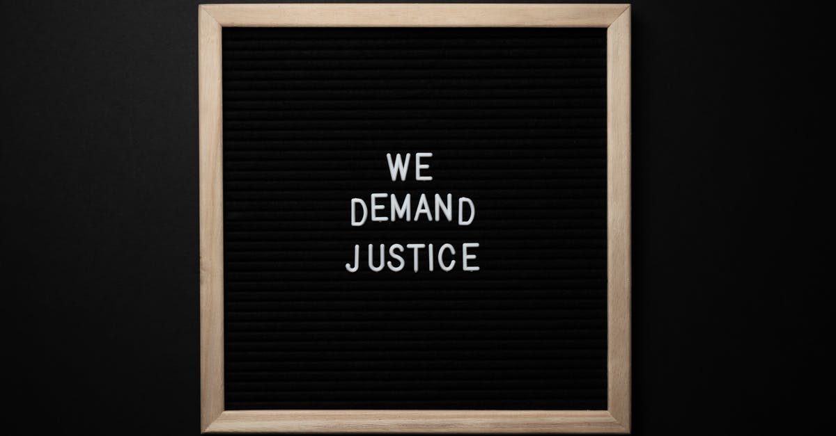 What should we infer from the final image in Sleight? - We demand justice inscription in frame