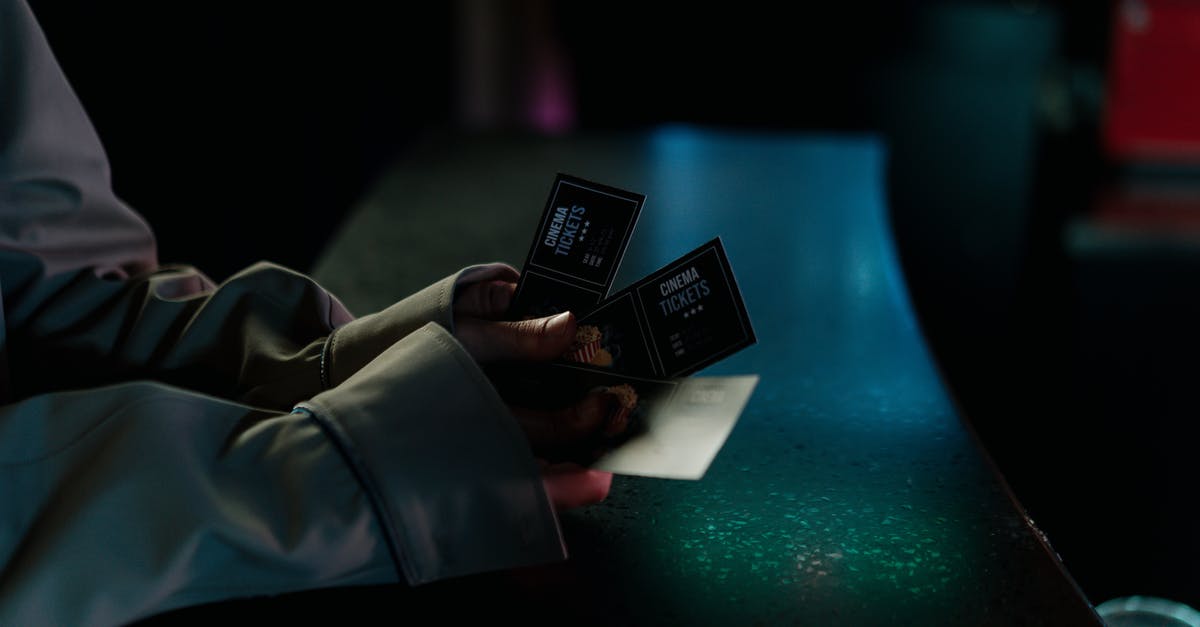 What tickets is Molly referring to? - Selective Focus Photo of a Person Holding Three Cinema Tickets