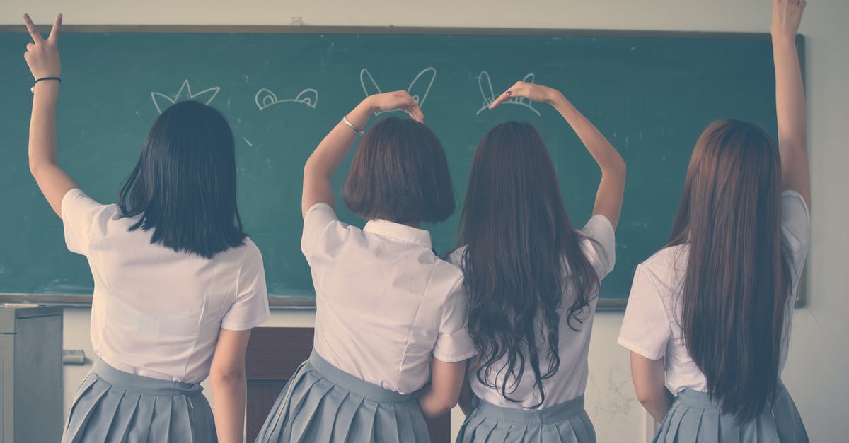 What uniform does Frank Regan Wear? - Photo of Four Girls Wearing School Uniform Doing Hand Signs