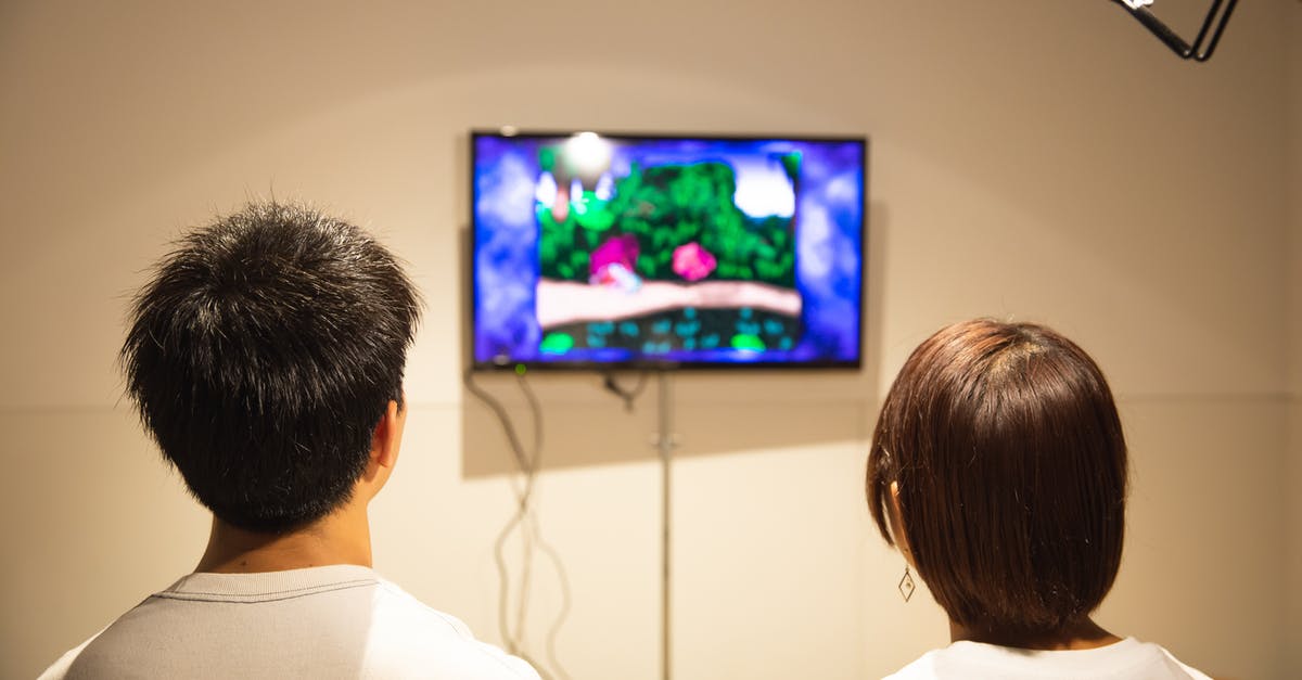 What video game was Groot playing? - Unrecognizable young couple playing video game at home