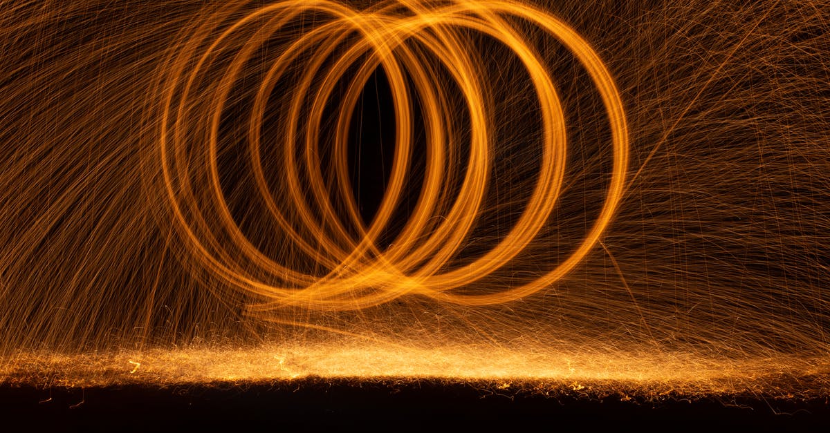 What was Oldman spinning around in? - Time Lapse Photography of Fire