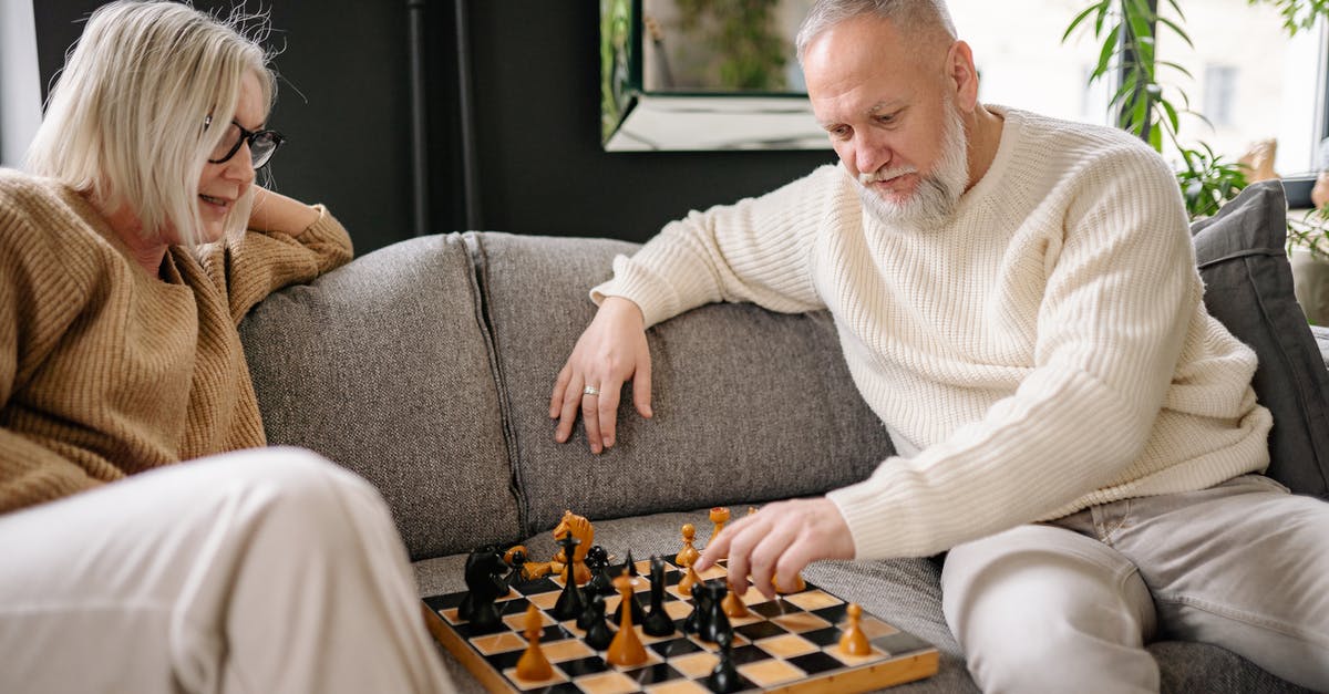 What was the significance of the chess piece? - Elderly Couple Playing Chess