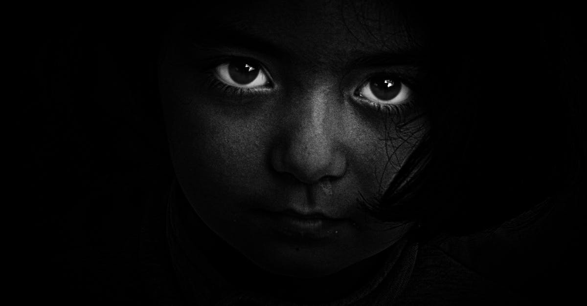 What was Valjean hiding? - Grayscale Photography of Girl's Face