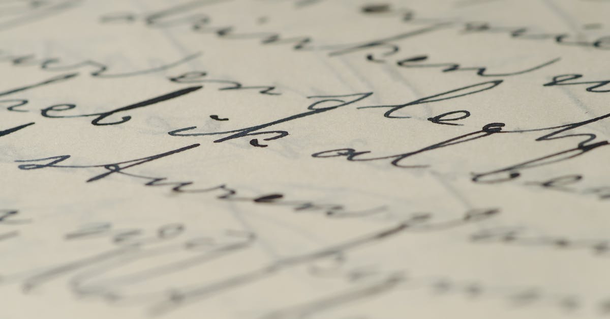 What was written in John's Original letter to Amanda? - White Paper
