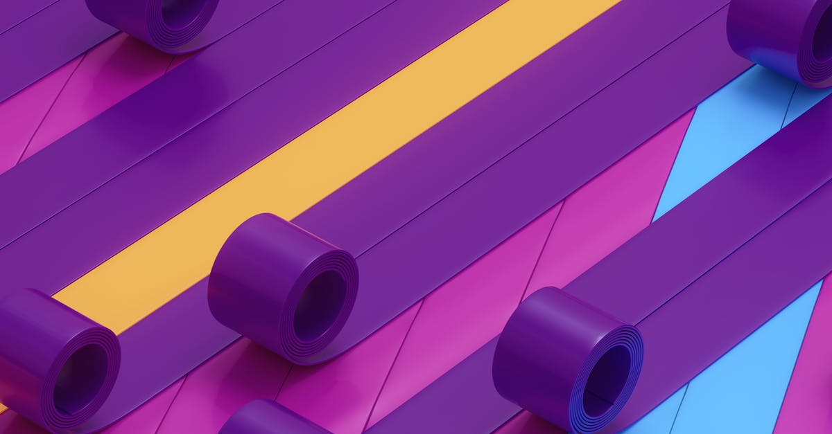 What were the animated loops supposed to be? - Digital Animation of Colorful Tape Rolls
