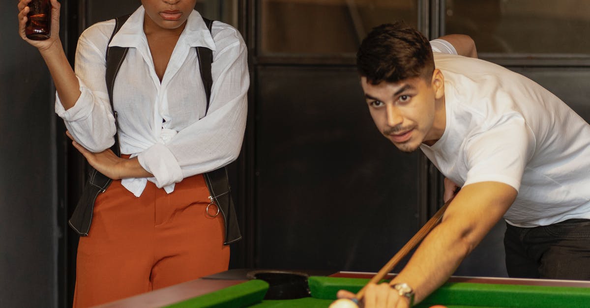 What were the "n-drink Amy" (Amy's personas after drinking)? - Woman in White Button Up Shirt and Orange Pants Playing Billiard