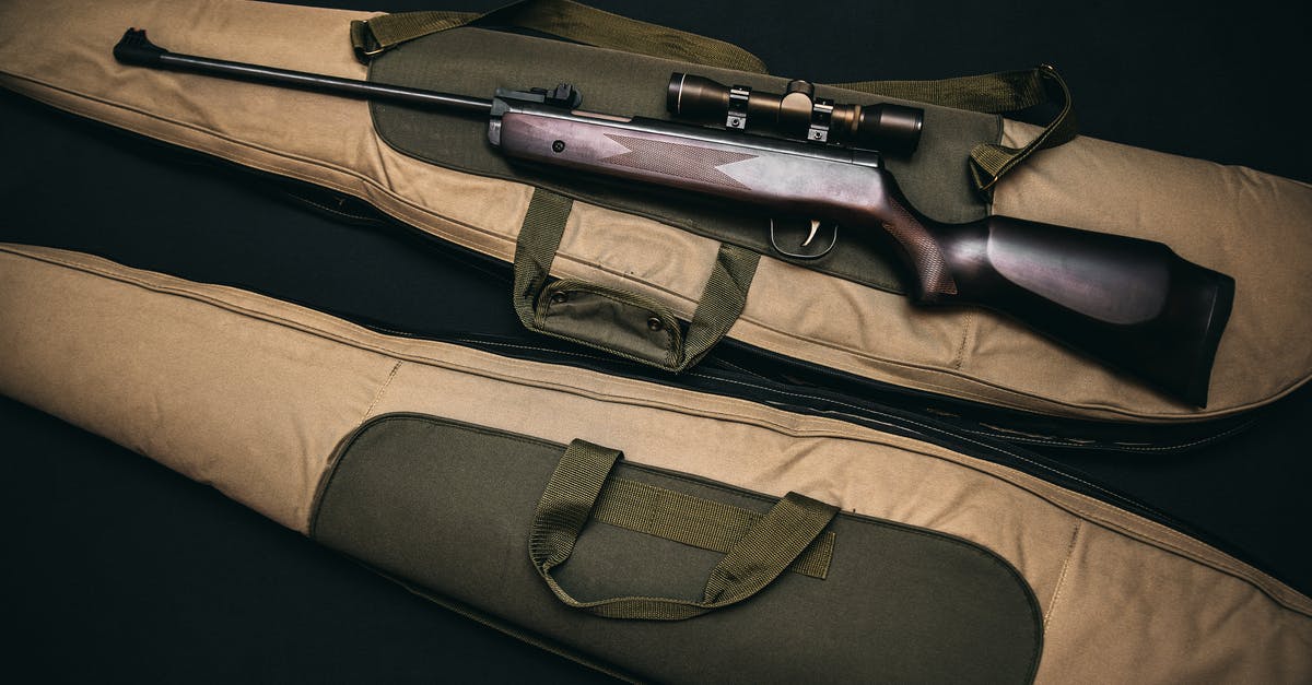 What’s the significance of this extra scope - Black Rifle With Scope and Brown Gig Bag
