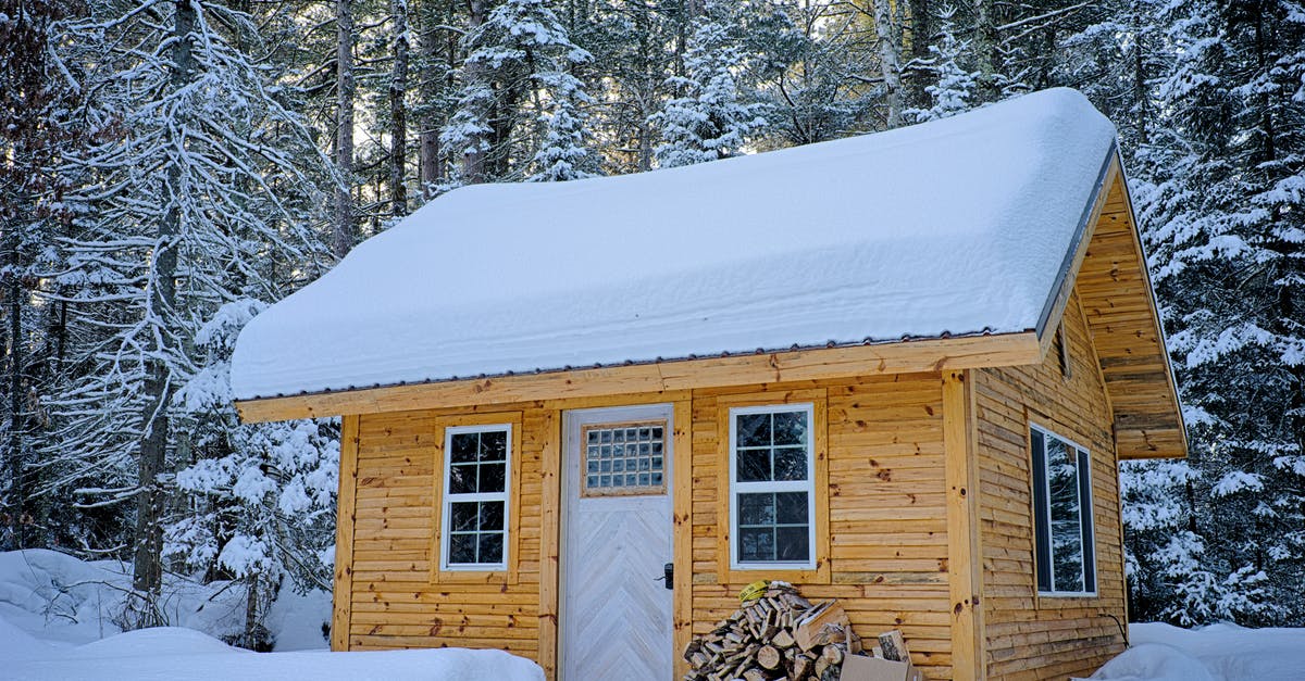 When did Kristoff Learn about the Cabin in Frozen? - Snow Covered Wooden House Inside Forest